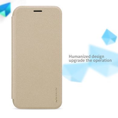 Чехол-книжка Nillkin Sparkle для Samsung J530 Galaxy J5 2017 Золотистый