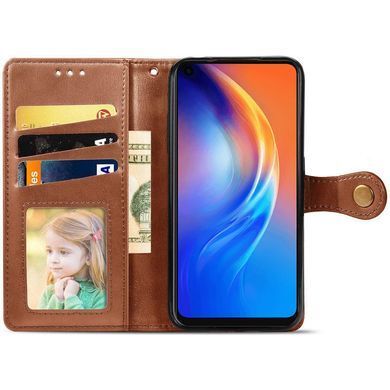 Чохол-книжка Polera Book для Tecno Spark 5 Pro Коричневий