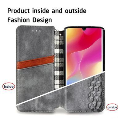 Чохол-книжка Tessero Book для Xiaomi Mi Note 10 Lite Сірий