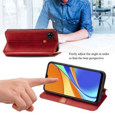Чехол-книжка Tessero Book для Xiaomi Redmi 9C / Redmi 10A Красный