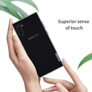 TPU чехол Nillkin Nature для Samsung N970F Galaxy Note 10 Прозрачный