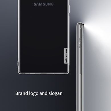 TPU чехол Nillkin Nature для Samsung N970F Galaxy Note 10 Прозрачный