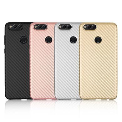 Защитный чехол Carbon TPU для Huawei Honor 7X Черный