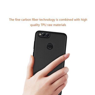 Защитный чехол Carbon TPU для Huawei Honor 7X Черный