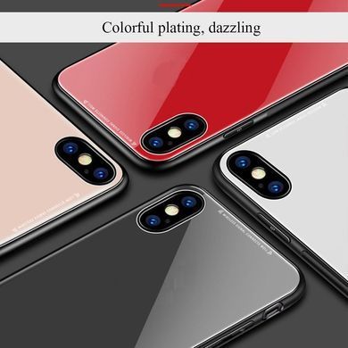 Захисний чохол Glass для iPhone XS Max Білий