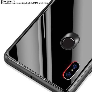 Захисний чохол Glass для Xiaomi Mi8 SE Чорний
