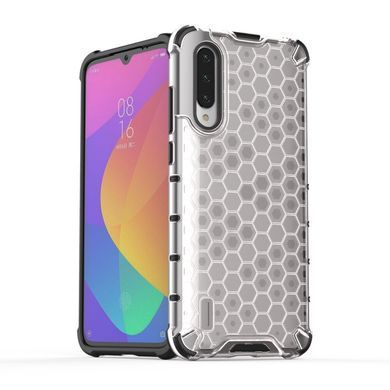 Защитный чехол Honeycomb для Xiaomi Mi CC9 / Xiaomi Mi9 Lite Прозрачный