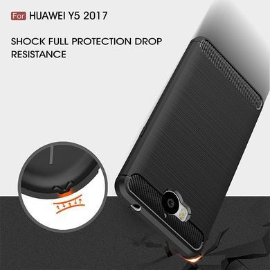 Защитный чехол iPaky Slim TPU для Huawei Y5 2017 Синий
