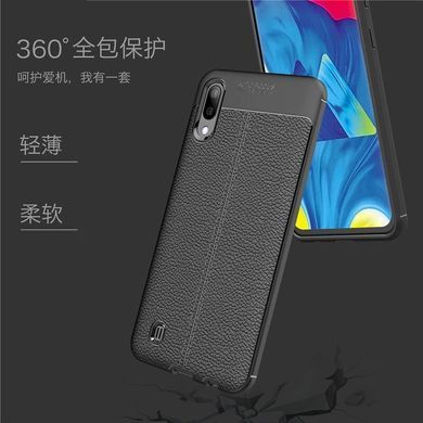 Захисний чохол Leather для Samsung A015F Galaxy A01 Чорний