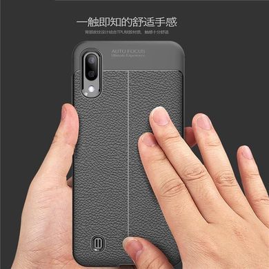 Захисний чохол Leather для Samsung A015F Galaxy A01 Чорний