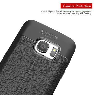 Защитный чехол Leather для Samsung G930F Galaxy S7 Красный