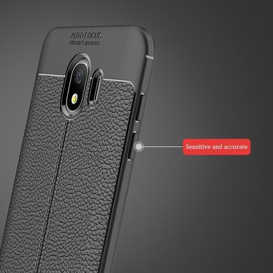 Захисний чохол Leather для Samsung J400 Galaxy J4 2018 Червоний