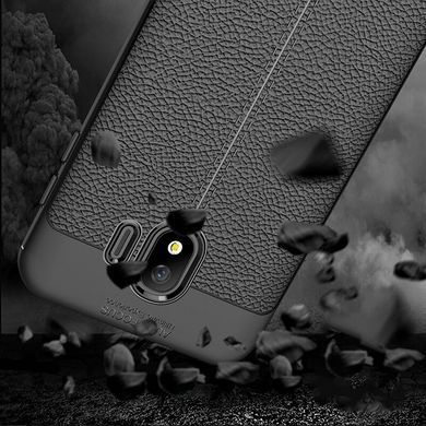 Захисний чохол Leather для Samsung J400 Galaxy J4 2018 Червоний