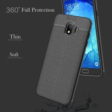 Захисний чохол Leather для Samsung J400 Galaxy J4 2018 Червоний