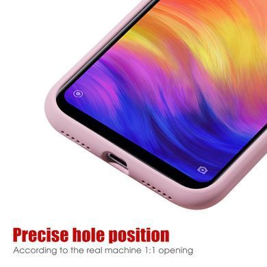 Защитный чехол Liquid Case Full Cover для Xiaomi Redmi Note 7 Pro Бежевый