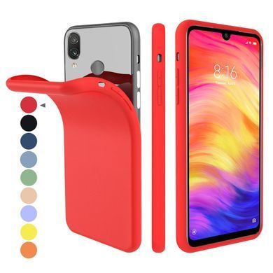 Захисний чохол Liquid Case Full Cover для Xiaomi Redmi Note 7 Pro Червоний