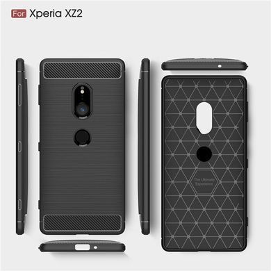 Защитный чехол Slim TPU для Sony Xperia XZ2 Черный