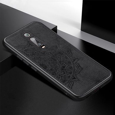 Защитный чехол Textile Decor для Xiaomi Redmi K20 / K20 Pro / Mi 9T / Mi 9T Pro Черный