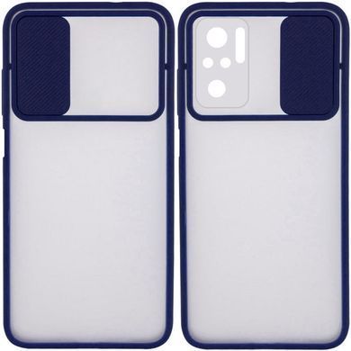 Защитный чехол Veiler Camera для Xiaomi Redmi Note 10 / Redmi Note 10S / Poco M5s Синий