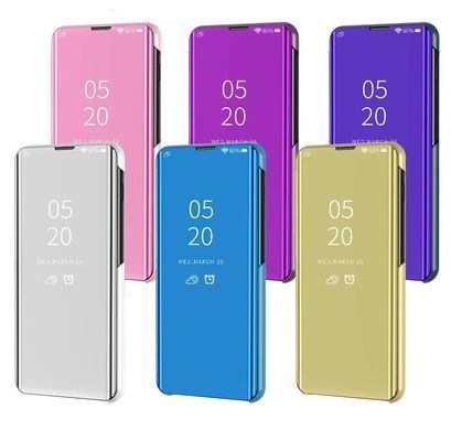 Чехол-книжка Clear View Mirror для Xiaomi Redmi K20 / K20 Pro / Mi 9T / Mi 9T Pro Синий