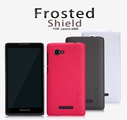 Захисний чохол Nillkin Frosted Shield для Lenovo A880 / A889 Білий