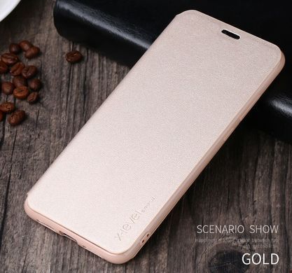 Чохол-книжка X-level FIB Color для Samsung A405F Galaxy A40 2019 Золотий
