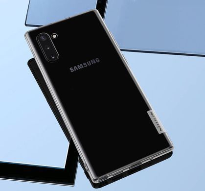 TPU чехол Nillkin Nature для Samsung N970F Galaxy Note 10 Прозрачный