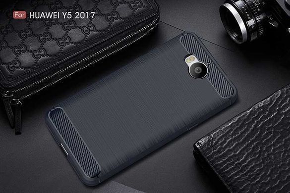Защитный чехол iPaky Slim TPU для Huawei Y5 2017 Синий