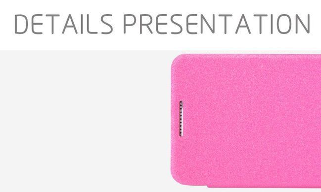 Чехол-книжка Nillkin Sparkle для HTC Desire 610 Розовый