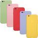 Захисний чохол Liquid Case Full Cover для iPhone 6 / 6s Рожевий