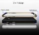 Ударопрочный чохол iPaky TPU+PC для Samsung A320F Galaxy A3 2017 Чорний / Сірий