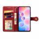 Чехол-книжка Polera Book для Xiaomi Redmi Note 10 Pro / 10 Pro Max Красный