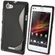 Чохол TPU S-line для Sony Xperia L S36h Чорний