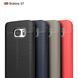 Защитный чехол Leather для Samsung G930F Galaxy S7 Красный