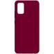 Защитный чехол TPU Softon для Samsung A025 Galaxy A02s / M02s Бордовый