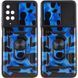 Защитный чехол Camo Ring Lock для Xiaomi Redmi Note 11 Pro (Global) / Note 11 Pro 5G Синий