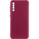 Захисний чохол Lakshmi Case Full Camera для Samsung A505F Galaxy A50 / A507F / A50s / A307F / A30s Бордовий