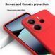 Защитный чехол Liquid Case Full Camera для Xiaomi Redmi Note 14 5G Красный