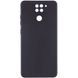 Защитный TPU чехол Softon Full Camera для Xiaomi Redmi Note 9 / Redmi 10X Черный