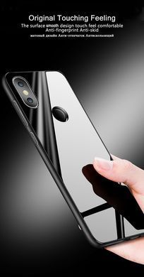 Защитный чехол Glass для Xiaomi Mi Mix 2S Черный