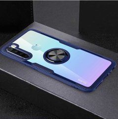 Захисний чохол Crystal Ring для Xiaomi Redmi Note 8T Темно-синій