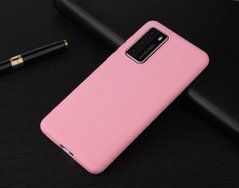 Захисний чохол TPU Matte для Huawei P40 Рожевий