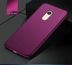 Защитный чехол X-level Knight для Xiaomi Redmi Note 4X Бордовый