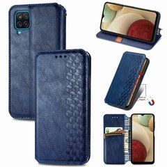 Чехол-книжка Tessero Book для Samsung A125F Galaxy A12 / A127F Galaxy A12 Nacho / Galaxy A12s / Galaxy M12 Синий