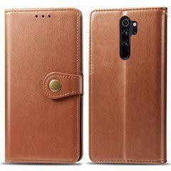 Чохол-книжка Polera Book для Xiaomi Redmi Note 8 Pro Коричневий