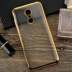 TPU чехол Electro-plating для Xiaomi Redmi 5 Золотистый
