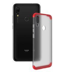 Защитный чехол GKK Matte 360 для Xiaomi Redmi 7 Красный