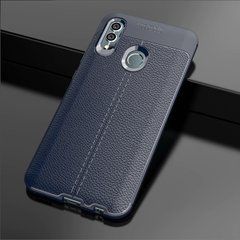 Захисний чохол Leather для Huawei P Smart 2019 / Huawei Honor 10 Lite Синій