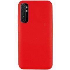 Защитный чехол Liquid Case Full Cover для Xiaomi Mi Note 10 Lite Красный