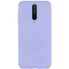 Защитный чехол Liquid Case Full Cover для Xiaomi Redmi K30 / Poco X2 Сиреневый
